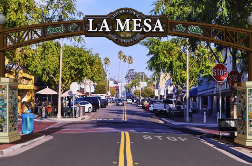 La Mesa Blvd in California